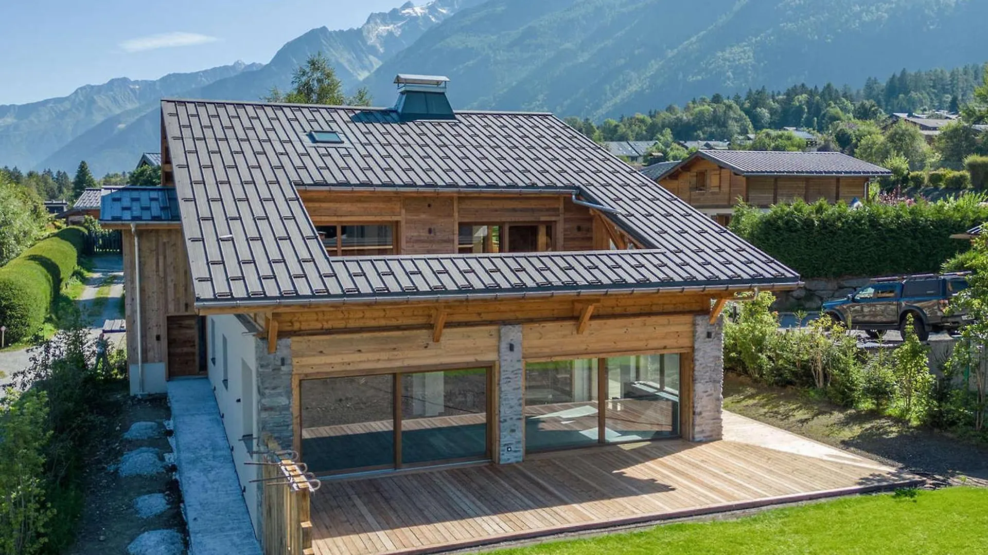 Chalet De Luxe Avec Piscine Interieure Et Sauna, Proche Chamonix - Fr-1-343-261 프랑스