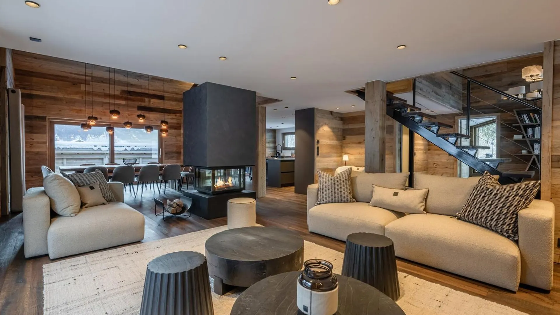 Chalet De Luxe Avec Piscine Interieure Et Sauna, Proche Chamonix - Fr-1-343-261 Francja